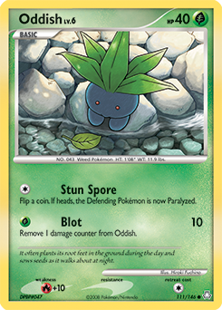 Pokemon Legends Awakened Oddish - 111
