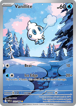 Pokemon White Flare Vanillite - 111