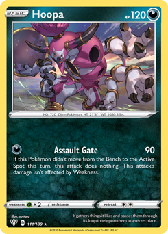 Pokemon Darkness Ablaze Hoopa - 111