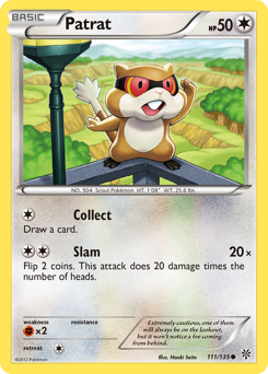 Pokemon Plasma Storm Patrat - 111