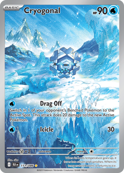 Pokemon Black Bolt Cryogonal - 111