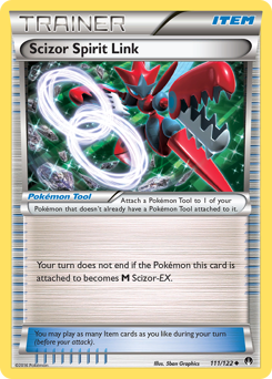 Pokemon BREAKpoint Scizor Spirit Link - 111