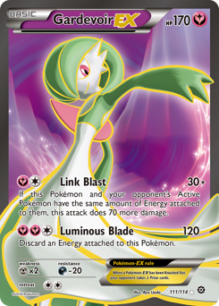 Pokemon Steam Siege Gardevoir-EX - 111