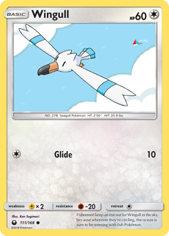 Pokemon Celestial Storm Wingull - 111