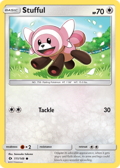 Pokemon Sun & Moon Stufful - 111
