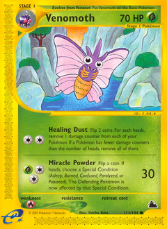 Pokemon Skyridge Venomoth - 111