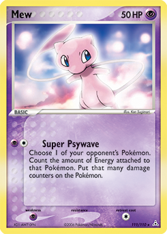 Pokemon Holon Phantoms Mew - 111