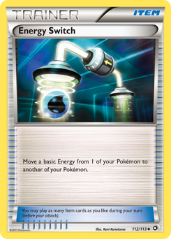 Pokemon Legendary Treasures Energy Switch - 112