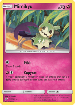 Pokemon Team Up Mimikyu - 112