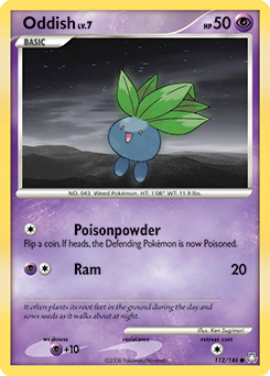 Pokemon Legends Awakened Oddish - 112