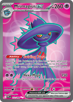 Pokemon Phantasmal Flames Mismagius ex - 112
