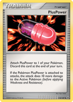 Pokemon Platinum PlusPower - 112