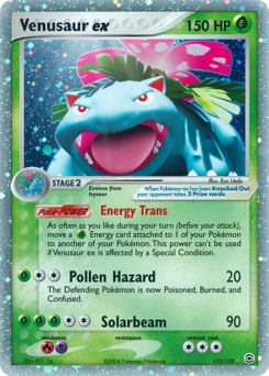 Pokemon FireRed & LeafGreen Venusaur ex - 112
