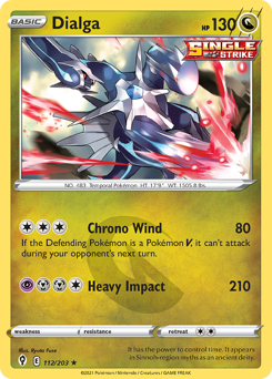 Pokemon Evolving Skies Dialga - 112