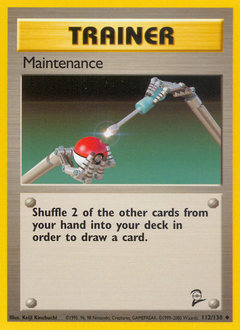 Pokemon Base Set 2 Maintenance - 112