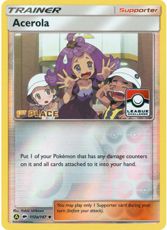 Pokemon Burning Shadows Acerola - 112a