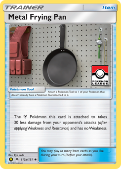 Pokemon Forbidden Light Metal Frying Pan - 112a