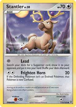 Pokemon Secret Wonders Stantler - 113