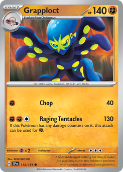 Pokemon Surging Sparks Grapploct - 113