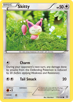 Pokemon Primal Clash Skitty - 113