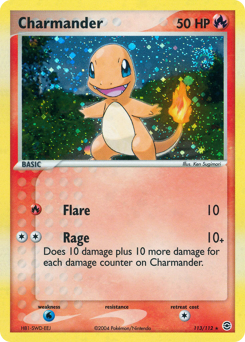 Pokemon FireRed & LeafGreen Charmander - 113