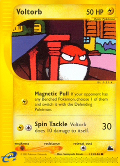 Pokemon Skyridge Voltorb - 113