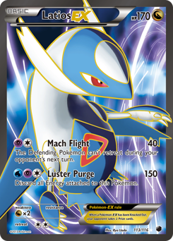 Pokemon Plasma Freeze Latios-EX - 113