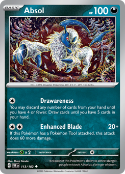 Pokemon Paradox Rift Absol - 113