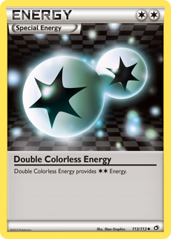 Pokemon Legendary Treasures Double Colorless Energy - 113