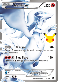 Pokemon Celebrations: Classic Collection Reshiram - 113