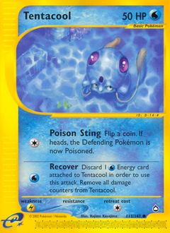 Pokemon Aquapolis Tentacool - 113
