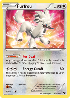 Pokemon XY Furfrou - 114