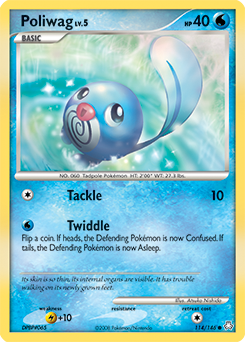 Pokemon Legends Awakened Poliwag - 114
