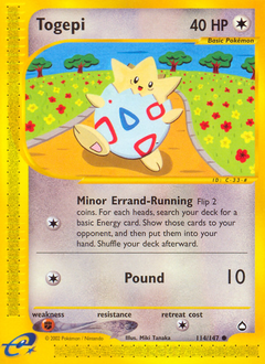 Pokemon Aquapolis Togepi - 114