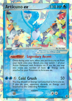 Pokemon FireRed & LeafGreen Articuno ex - 114