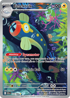 Pokemon Black Bolt Eelektrik - 114