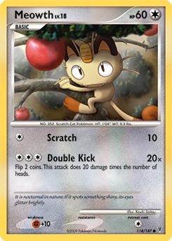 Pokemon Supreme Victors Meowth - 114