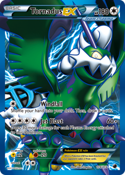 Pokemon Plasma Freeze Tornadus-EX - 114