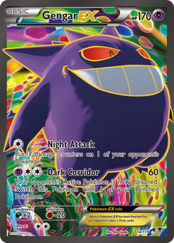 Pokemon Phantom Forces Gengar-EX - 114
