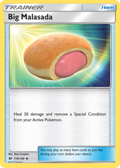 Pokemon Sun & Moon Big Malasada - 114