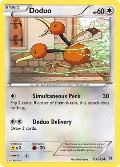 Pokemon BREAKthrough Doduo - 115