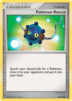 Pokemon Platinum Pokémon Rescue - 115
