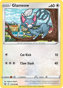 Pokemon Battle Styles Glameow - 115