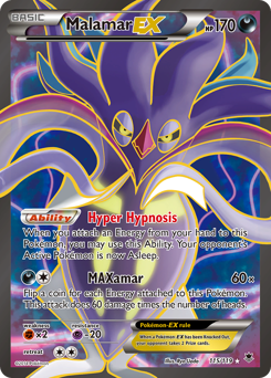 Pokemon Phantom Forces Malamar-EX - 115