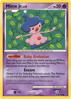 Pokemon Supreme Victors Mime Jr. - 115