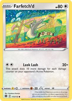 Pokemon Brilliant Stars Farfetch'd - 115