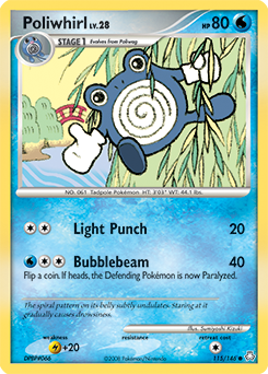Pokemon Legends Awakened Poliwhirl - 115