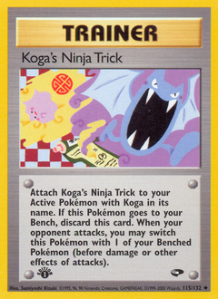 Pokemon Gym Challenge Koga's Ninja Trick - 115