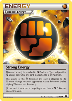 Pokemon Fates Collide Strong Energy - 115