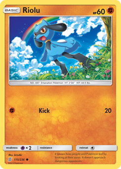 Pokemon Unified Minds Riolu - 115